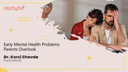 Early Mental Health Problems Parents Overlook Early Mental Health Problems Parents Overlook