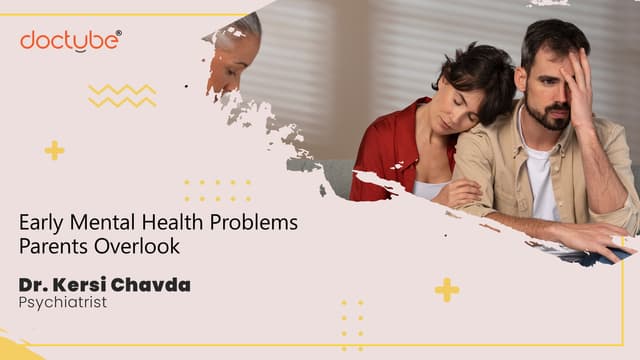 Early Mental Health Problems Parents Overlook